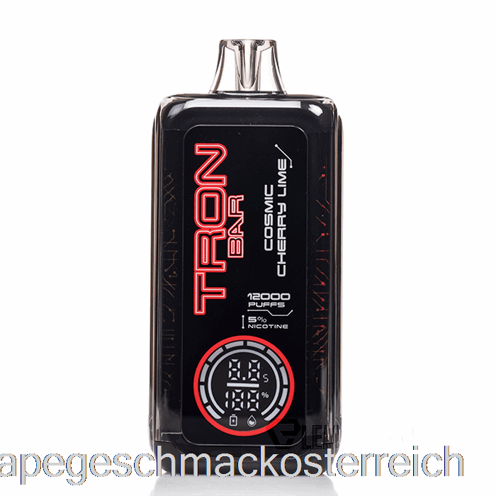 Tron Bar 12k Einweg-Cosmic Cherry Lime Vape-Geschmack